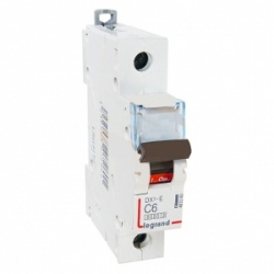 Автоматический выключатель Legrand DX3-E C6 1п 6000/6kА