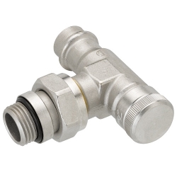 Клапан запорный RLV Ду15 угловой 003L0143 Danfoss