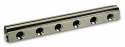 Коллектор распределительный Luxor CD 457/5 1" ВР с резьбой под клапан VS 604A