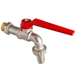 Кран водоразборный VALTEC со штуцером 1/2" артикул VT.051.N.04