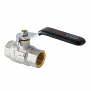 Кран шаровый PERFECT, стальная рукоятка 1/2" муфта-муфта артикул VT.314.N.04 VALTEC